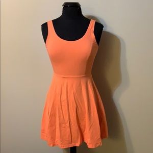 Creamsicle skater dress.